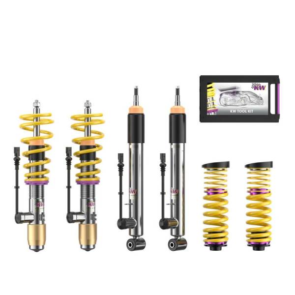 KW - KW 39087002 KW Tesla Model S P90D AWD DDC ECU Coilover Kit With HLS4