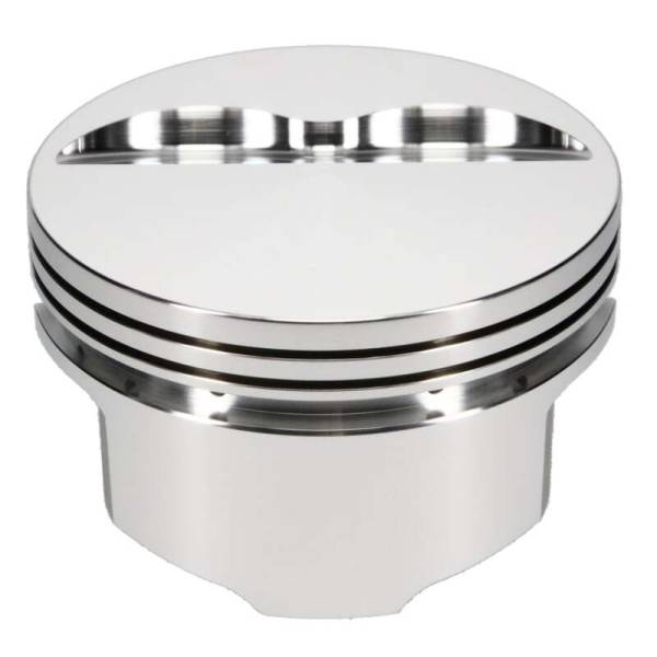 JE Pistons - JE Pistons 116855 JE Pistons 350 SBC FLAT TOP Set of 8 Pistons