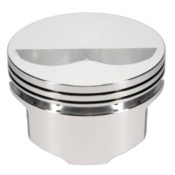JE Pistons - JE Pistons 116857 JE Pistons 350 SBC FLAT TOP Set of 8 Pistons