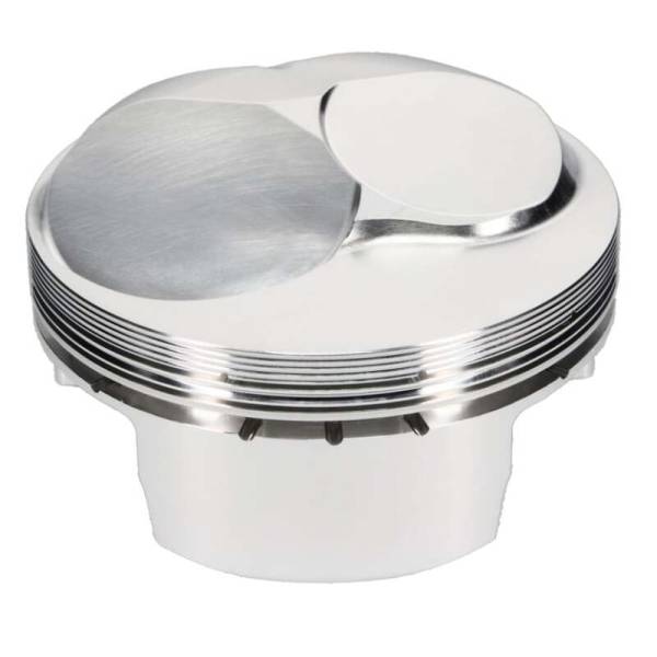 JE Pistons - JE Pistons 330166 JE Pistons BBC 4.610in Bore +.034 / 1.120 CH / 0.990 Pin - Set of 8 Pistons