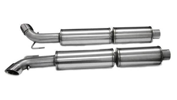 CORSA Performance - CORSA Performance 14174 Corsa 2003-06 Dodge Viper 8.3L Polished Sport Cat-Back Exhaust (3in Inlet for Use w/ Hi-Flow Conv.)