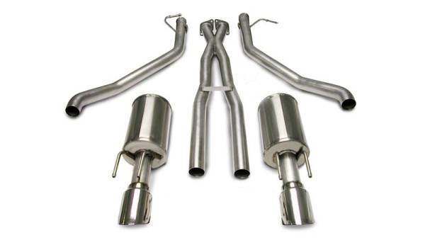 CORSA Performance - CORSA Performance 14189 Corsa 2005-2006 Pontiac GTO 6.0L V8 2.5in Sport Cat-Back + XPipe Exhaust Polished Tips
