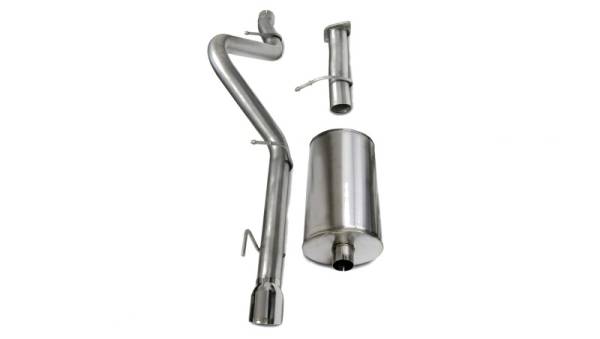 CORSA Performance - CORSA Performance 14256 Corsa 2006-2008 Chevrolet Trailblazer SS 6.0L V8 Polished Sport Cat-Back Exhaust