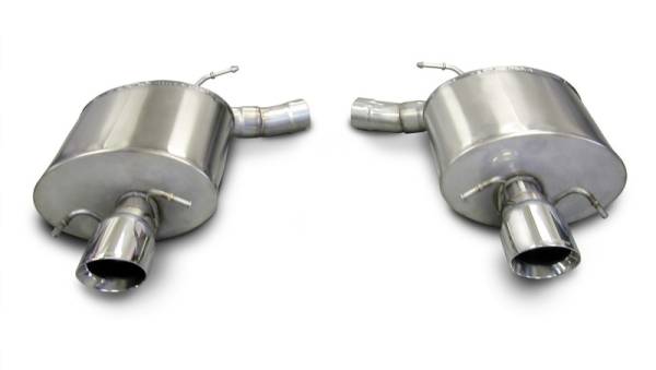 CORSA Performance - CORSA Performance 14941 Corsa 2009-2014 Cadillac CTS Sedan V 6.2L V8 Polished Sport Axle-Back Exhaust