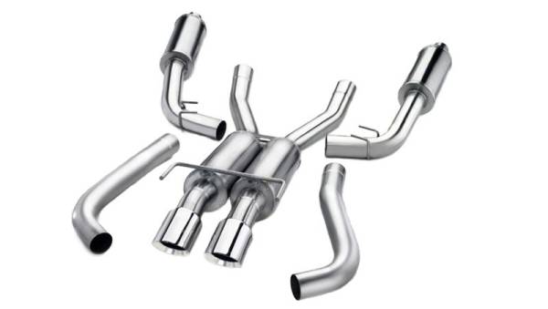 CORSA Performance - CORSA Performance 14996BLK Corsa 2015-2023 Dodge Charger SRT/Scat Pack/R/T 6.4L Black Xtreme Cat-Back Exhaust