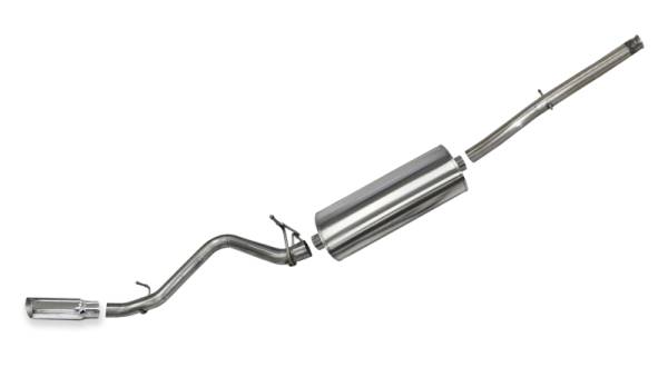 CORSA Performance - CORSA Performance 24873 Corsa 14-19 Chevy Silverado Crew Cab/Short Bed 1500 5.3L V8 Sport Cat Back Single Side Exhaust Exit
