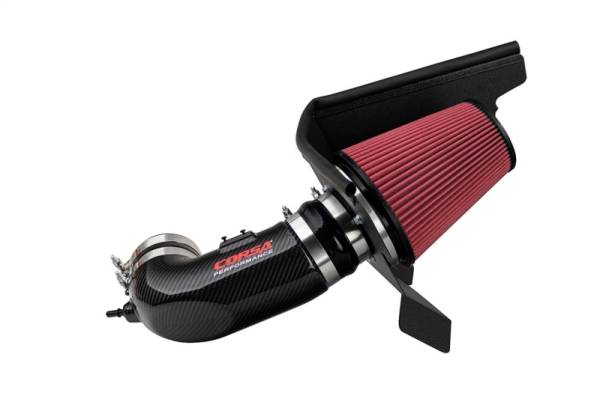 CORSA Performance - CORSA Performance 44005D Corsa 2017-23 Chevrolet Camaro ZL1 Carbon Fiber Air Intake w/ DryTech 3D No Oil Filtration