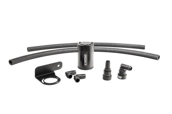 CORSA Performance - CORSA Performance CC0009 Corsa 2015-2025 Ford F-150 5.0L V8 (Auto) Aluminum Oil Catch Can w/Mounting Bracket