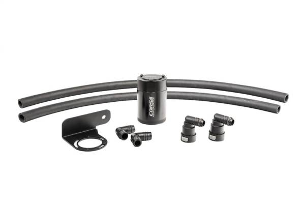 CORSA Performance - CORSA Performance CC0010 Corsa 2011-2025 Ford F-150 3.5L Turbo (Auto) Corsa Aluminum Oil Catch Can w/Mounting Bracket