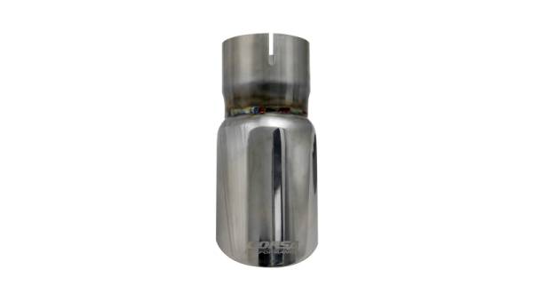 CORSA Performance - CORSA Performance TK001 Corsa Single Universal 2.5in Inlet / 3in Outlet Polished Pro-Series Tip Kit