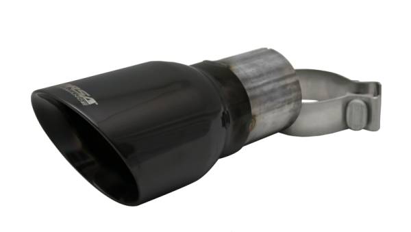 CORSA Performance - CORSA Performance TK005BLK Corsa Single Universal 2.75in Inlet / 4in Outlet Black PVD Pro-Series Tip Kit