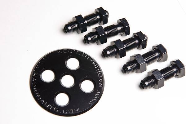 Radium Engineering - RADIUM Engineering 13-0054 Radium Engineering Fuel Surge Tank Mtg Bracket - Universal Wall/Floor Mount