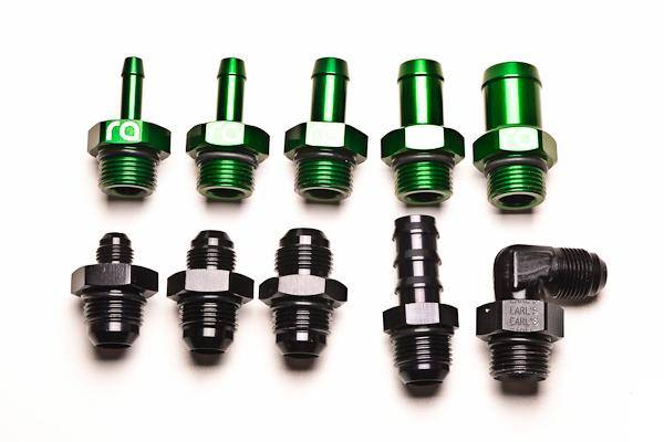 Radium Engineering - RADIUM Engineering 14-0206 Radium Engineering 8AN Straight Pushlok Hose End