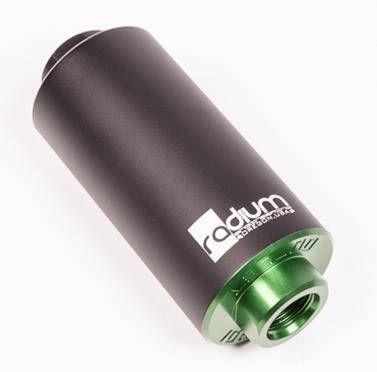 Radium Engineering - RADIUM Engineering 20-0220-04 Radium Engineering Fuel Filter Kit w/ 100 Micron Stainless Filter