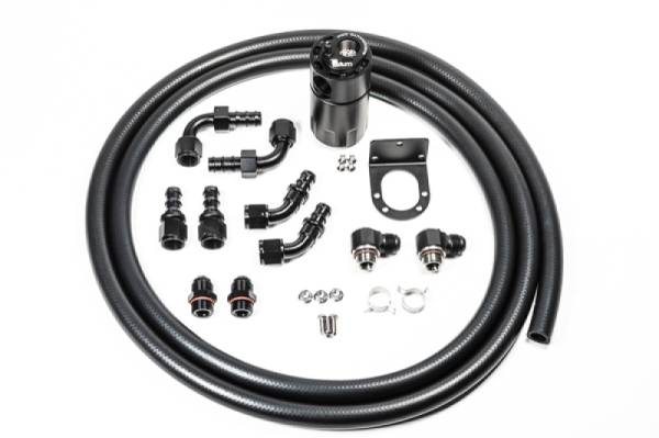 Radium Engineering - RADIUM Engineering 20-1810-FL Radium Engineering Single Catch Can 10AN Kit Fluid Lock