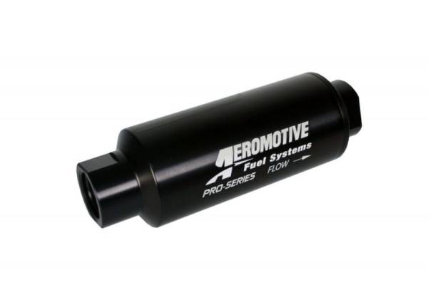 Aeromotive - Aeromotive 12339 Aeromotive Pro-Series In-Line Fuel Filter - ORB-12 - 10 Micron Microglass Element