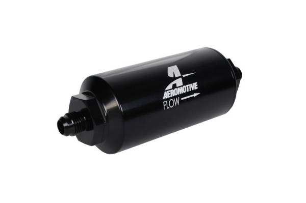 Aeromotive - Aeromotive 12349 Aeromotive In-Line Filter - (AN-06 Male) 100 Micron Stainless Steel Element
