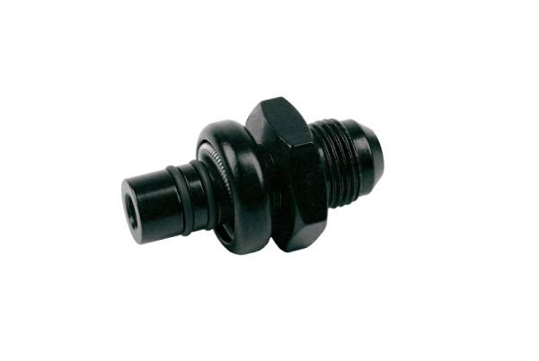 Aeromotive - Aeromotive 15125 Aeromotive 1/2in Male Spring Lock / AN-08 Feed Line Adapter (Ford)