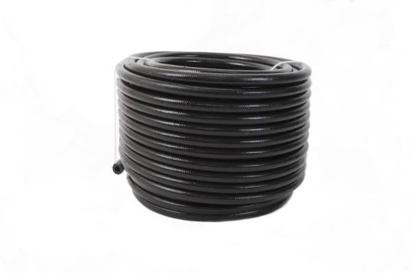 Aeromotive - Aeromotive 15323 Aeromotive PTFE SS Braided Fuel Hose - Black Jacketed - AN-06 x 12ft