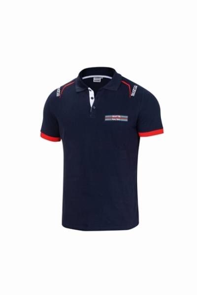 SPARCO - SPARCO 01276MRBM4XL Sparco Polo Martini-Racing XL Navy