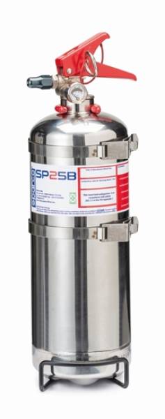 SPARCO - SPARCO 014773BXLN2 Sparco 2 Liter Handheld Steel NOVEC Extinguisher