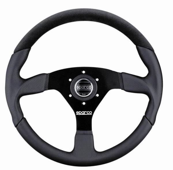 SPARCO - SPARCO 015TL522TUV Sparco Steering Wheel L505 Lap 5 Blk/Blk/Blk
