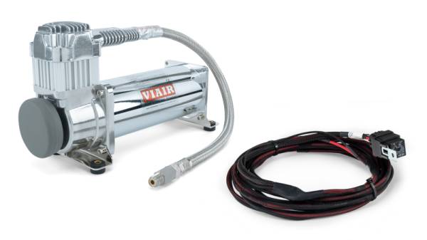 Air Lift - Air Lift 27750 Air Lift 2nd Compressor Kit (Viair 444C Chrome Compressor & 2nd Comp. Harness)