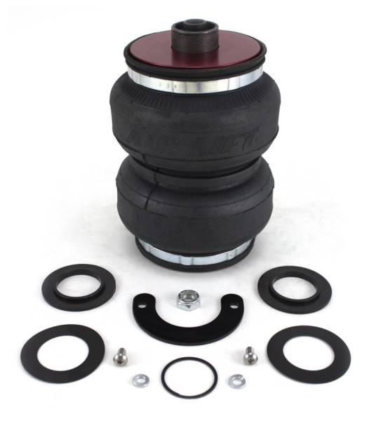 Air Lift - Air Lift 50710 Air Lift Replacement Air Spring Kit For Univ Bellow Over Strut Short Double Bellows (75561 & 75562)