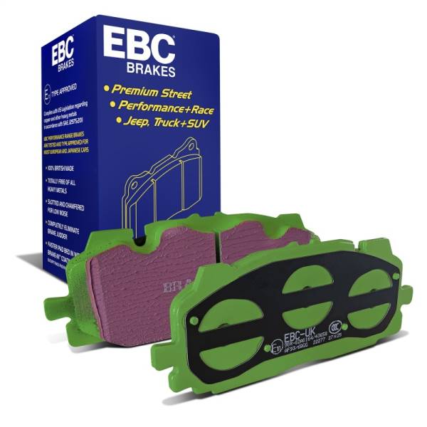 EBC - EBC Brakes DP22277 EBC 2018+ Audi S4 3.0L Turbo Greenstuff Front Brake Pads - Fits 2018-2023 Audi SQ5, S4, S5