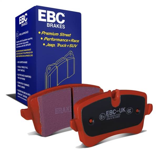 EBC - EBC Brakes DP32082C EBC 11 Audi A6 2.0 Turbo Redstuff Rear Brake Pads - Fits select 2011-2023 Audi, Porsche applications