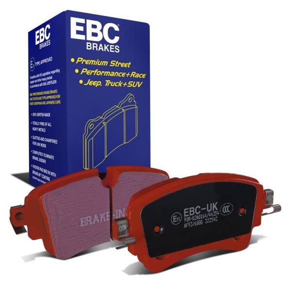 EBC - EBC Brakes DP32254C EBC 2018+ Audi A4 Allroad Quattro 2.0L Turbo Redstuff Rear Brake Pads - Fits select 2017-2023 Audi models