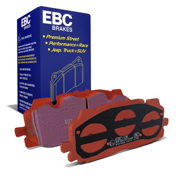 EBC - EBC Brakes DP32277C EBC 18-19 Audi S4 / S5 Redstuff Ceramic Low Dust Front Brake Pads - Fits select 2017-2024 Audi models
