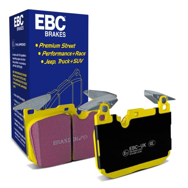EBC - EBC Brakes DP42130R EBC 14+ BMW i8 1.5 Turbo/Electric Yellowstuff Front Brake Pads - Fits select 2012-2023 BMW models
