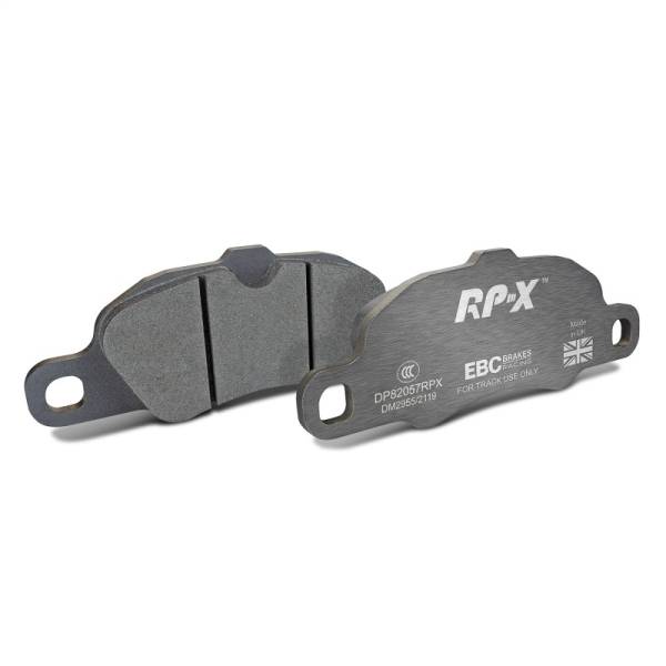 EBC - EBC Brakes DP82057RPX EBC Racing 09-12 Porsche 911 (997) Carrera 2 3.6L (Cast Iron Rotor Only) RP-X Front Brake Pads
