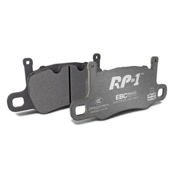 EBC - EBC Brakes DP82207RP1 EBC Racing 13-15 Porsche 911 (991) GT3 (Cast Iron Disc Only) RP-1 Race Rear Brake Pads