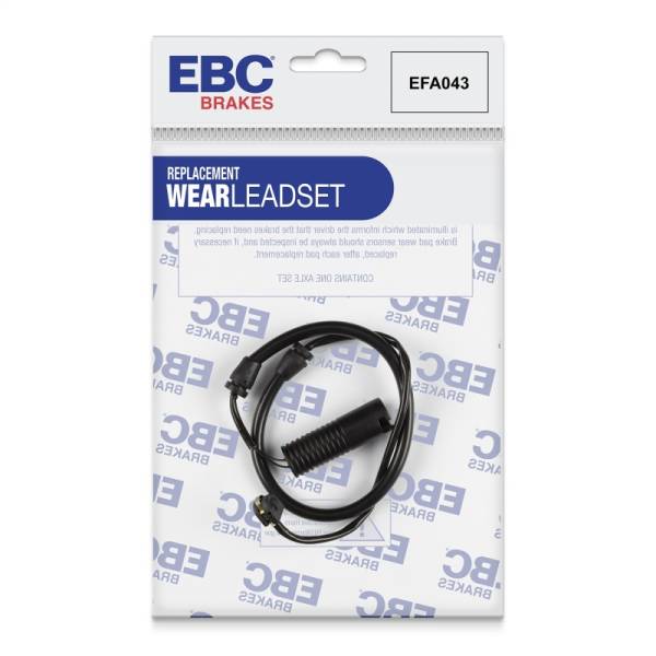 EBC - EBC Brakes EFA043 EBC 94-99 BMW M5 3.8 (E34) Front Wear Leads - Fits 1995-2001 BMW 740i, 740iL
