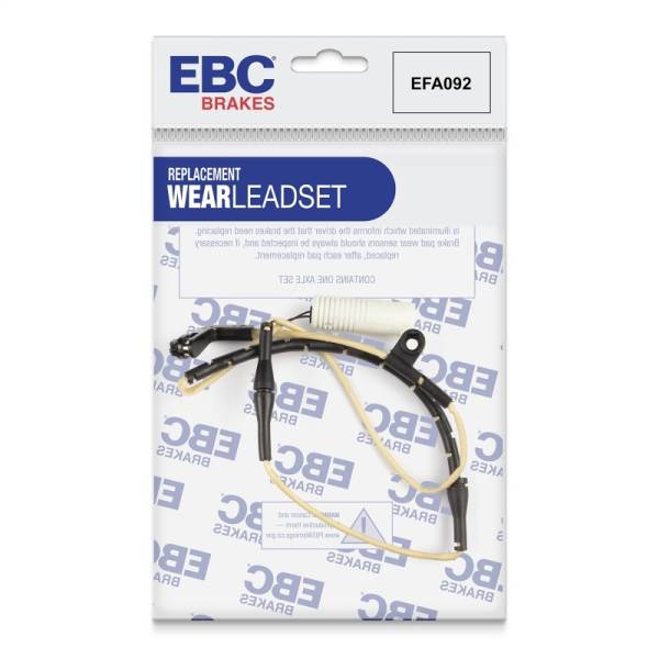 EBC - EBC Brakes EFA092 EBC 02-05 BMW 745 4.4 (E65) Rear Wear Leads - Fits select 2002-2008 BMW models