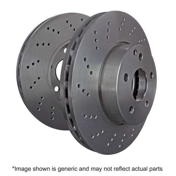 EBC - EBC Brakes RK1174XD EBC 01-02 Mercedes-Benz CL55 AMG 5.5 Premium Front Rotors - Fits 2001-2006 Mercedes-Benz CL600, S600, S55 AMG
