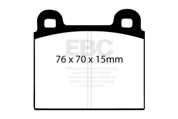 EBC - EBC Brakes S11KF1008 EBC S11 Brake Pad and Rotor Kit - Fits 1970-1983 Porsche 911