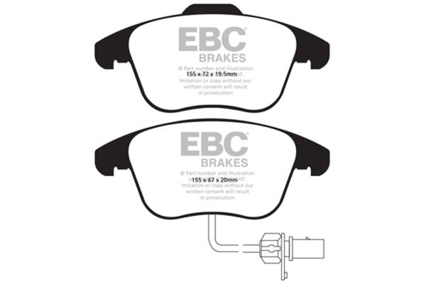 EBC - EBC Brakes S11KF1438 EBC S11 Brake Pad and Rotor Kit - Fits 2012-2017 Audi A5 Quattro, A5
