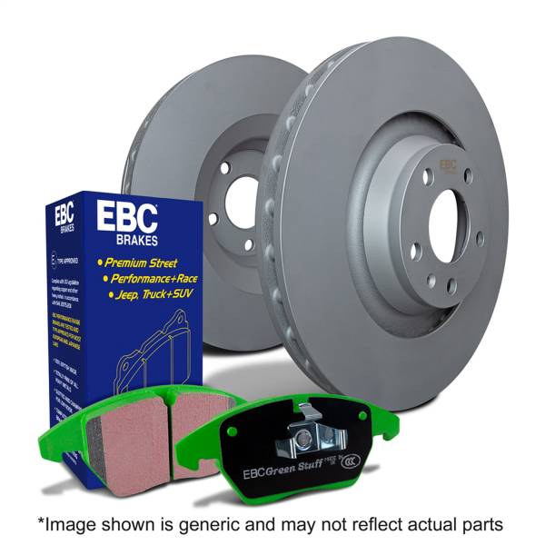 EBC - EBC Brakes S11KR1249 EBC S11 Brake Pad and Rotor Kit - Fits select 2008-2018 Audi models