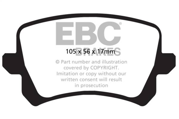 EBC - EBC Brakes S11KR1257 EBC S11 Brake Pad and Rotor Kit - Fits 2009-2018 Volkswagen CC, Passat