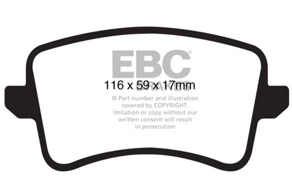 EBC - EBC Brakes S12KR1361 EBC S12 Brake Pad and Rotor Kit - Fits 2011-2018 Audi Q5, S4