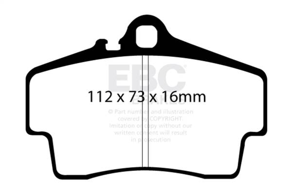 EBC - EBC Brakes S12KR1425 EBC S12 Brake Pad and Rotor Kit - Fits 1999-2008 Porsche 911
