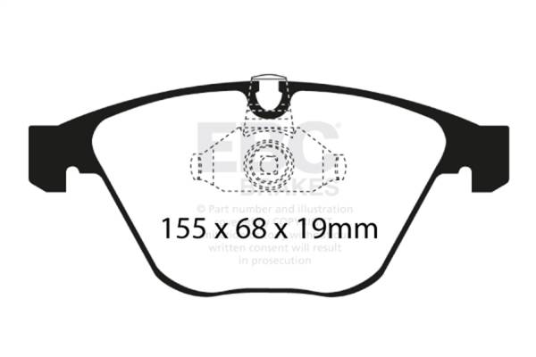 EBC - EBC Brakes S13KF2138 EBC S13 Brake Pad and Rotor Kit - Fits select 2004-2010 BMW models