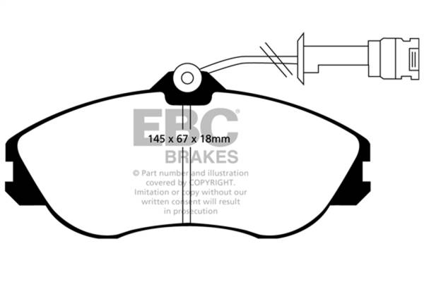 EBC - EBC Brakes S1KF1173 EBC S1 Brake Pad and Rotor Kit - Fits 1987-1991 Audi 5000, 200 Quattro, 200