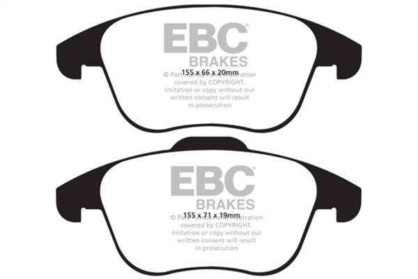 EBC - EBC Brakes S20K2147 EBC S20 Brake Pad and Rotor Kit - Fits 2016-2019 Audi Q3 Quattro, Q3