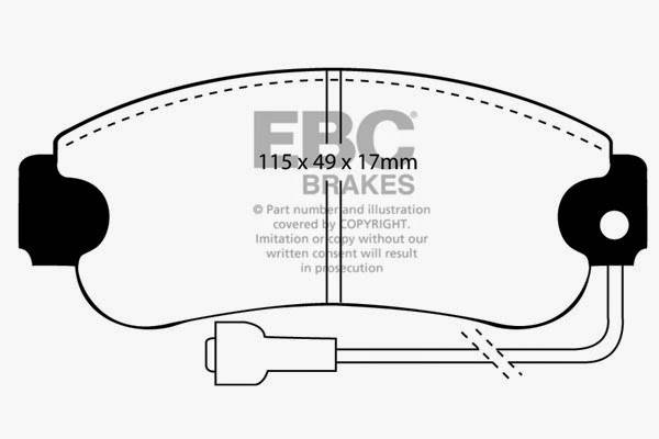 EBC - EBC Brakes S20K2326 EBC S20 Brake Pad and Rotor Kit - Fits 2018-2023 Land Rover Discovery