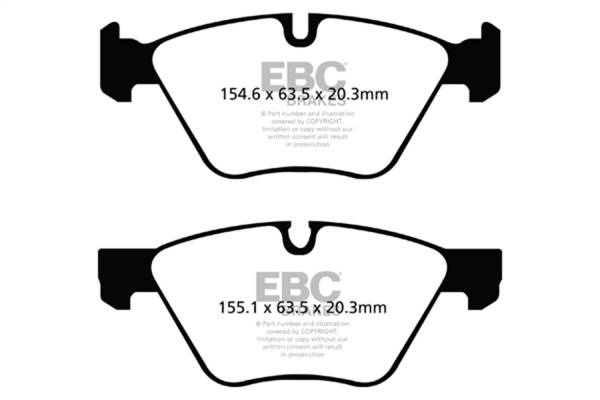 EBC - EBC Brakes S4KF1156 EBC S4 Brake Pad and Rotor Kit - Fits 2006-2007 BMW 325xi, 328xi