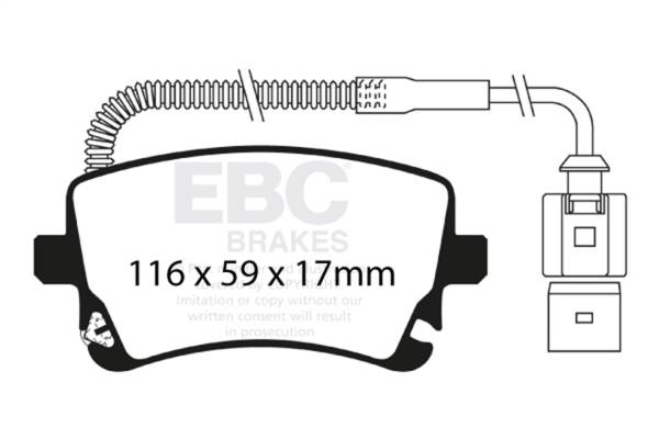 EBC - EBC Brakes S4KR1096 EBC S4 Brake Pad and Rotor Kit - Fits 2004-2009 Audi S4